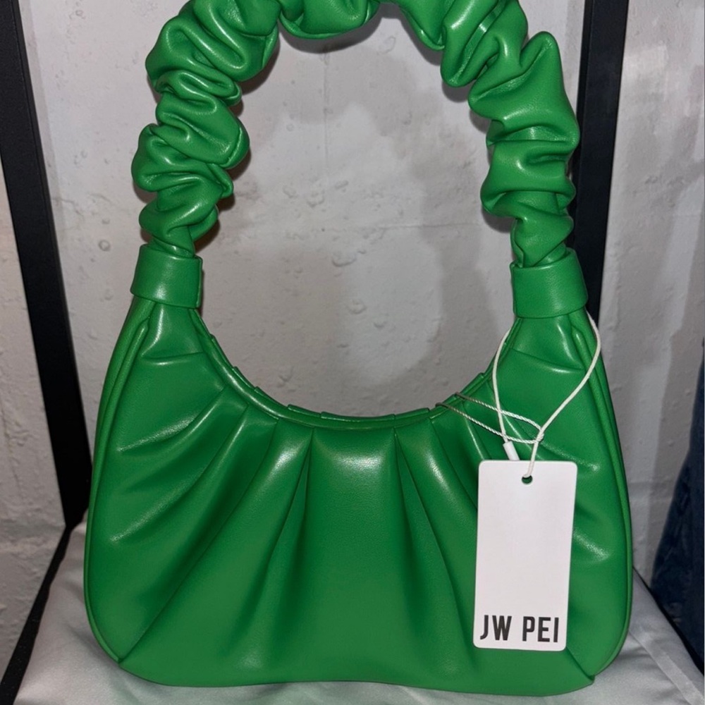 JW PEI Vibrant Green Shoulder Bag